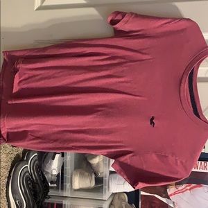 Bright Red Hollister Shirt